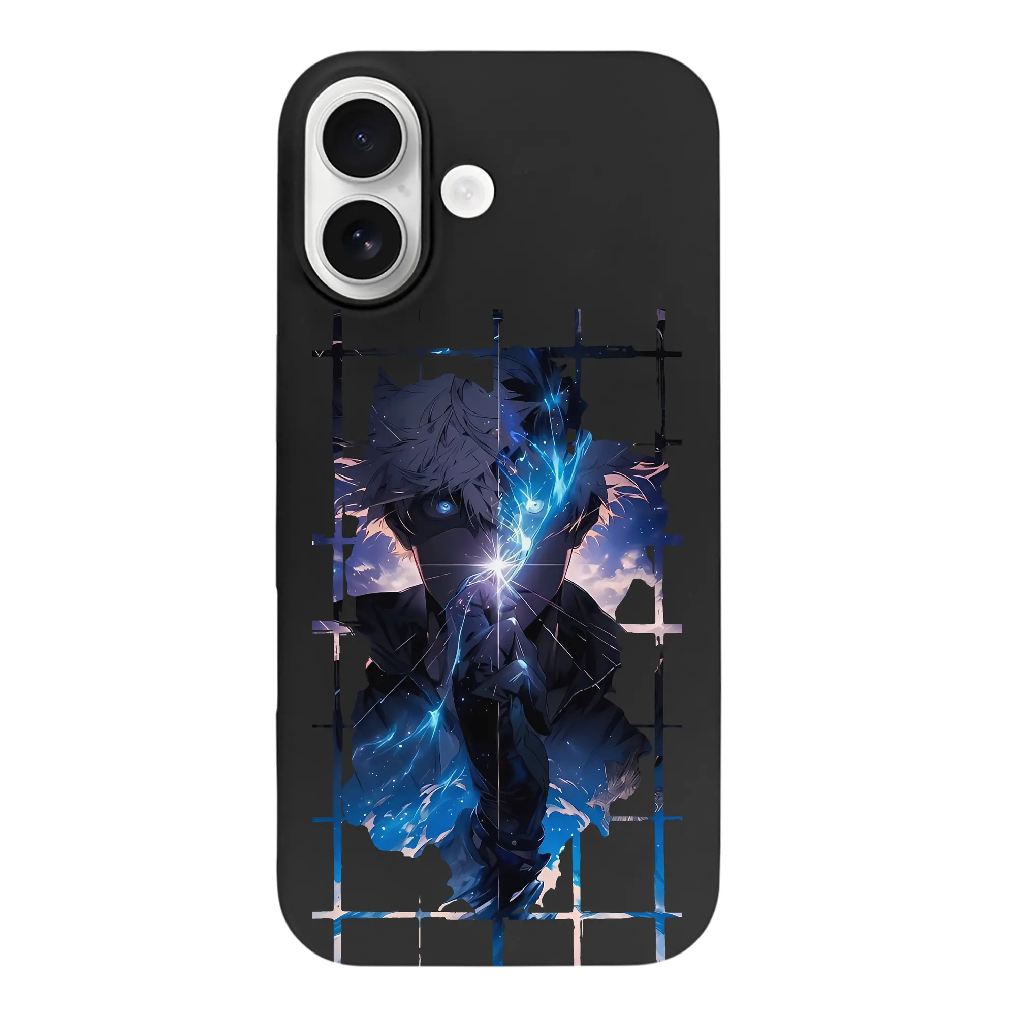 呪術廻戦 グッズ,五条 悟 - iPhone 17 シリーズ シリコンケース 薄型 耐衝撃 指紋防止 ソフトタッチカバー 精密フィット 傷防止 保護ケース iPhone 17/17 Air/17 Pro/17 Pro Max 対応